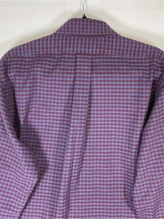 Brooks Brothers Regent Original Polo Shirt Non Iron Men’s L Plaid Supima Cotton - Picture 8 of 15